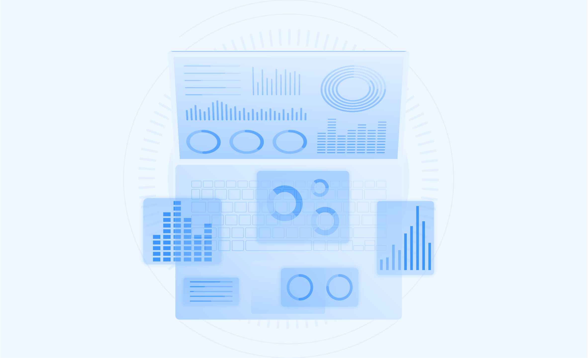 Competitive media landscape monitoring with data