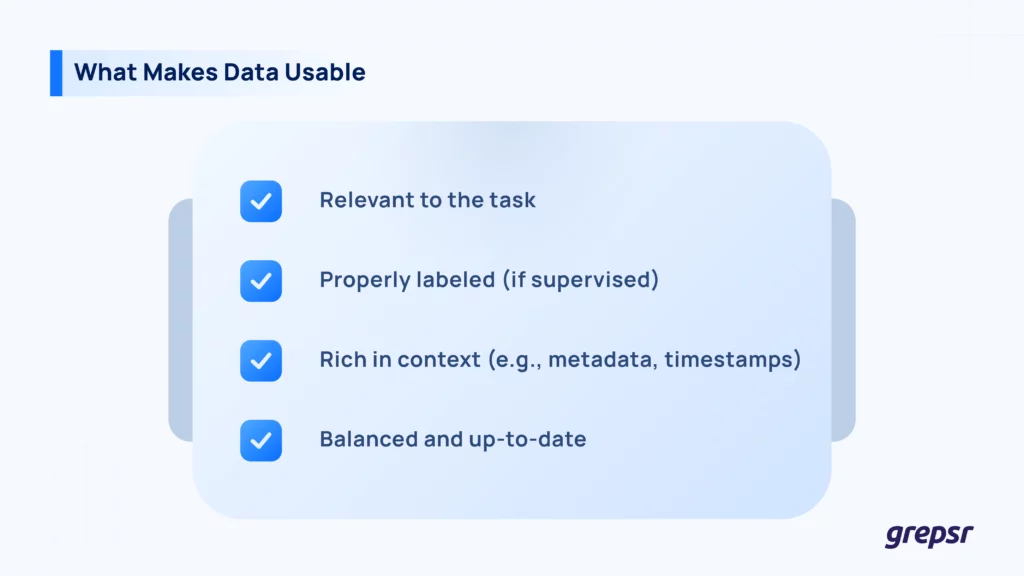 What-makes-data-usable