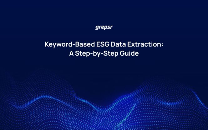 Keyword-Based ESG Data Extraction