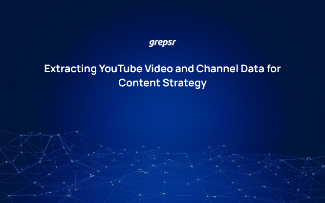 Extracting YouTube Video and Channel Data for Content Strategy