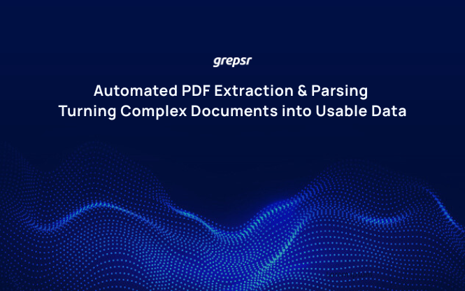 Automated PDF Extraction & Parsing: Turning Complex Documents into Usable Data