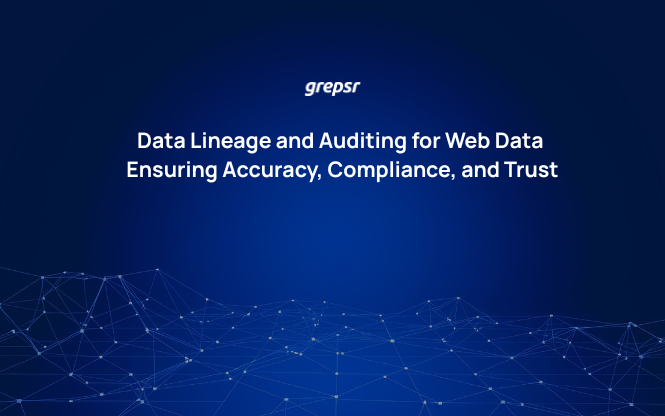 Data Lineage and Auditing for Web Data Ensuring Accuracy, Compliance, and Trust