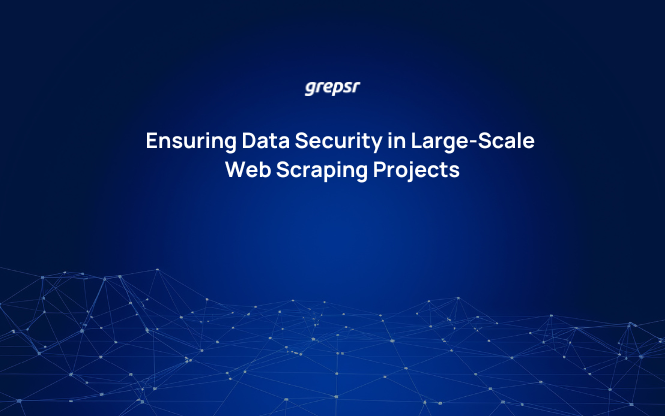 Ensuring Data Security in Large-Scale Web Scraping Projects