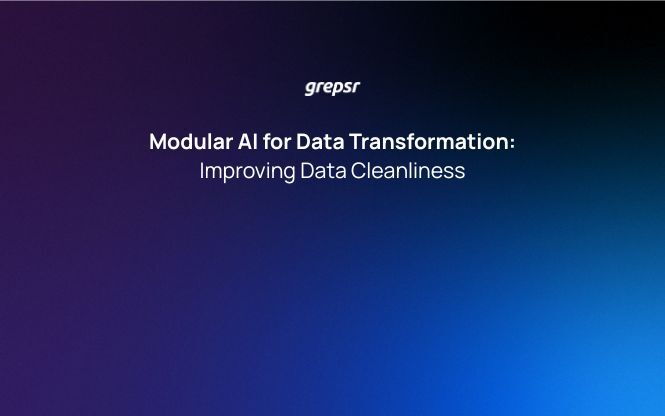 Modular AI for Data Transformation: Improving Data Cleanliness