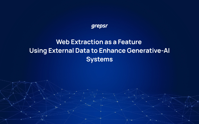 Web Extraction as a Feature: Using External Data to Enhance Generative-AI Systems