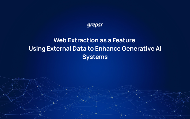 Web Extraction as a Feature: Using External Data to Enhance Generative AI Systems