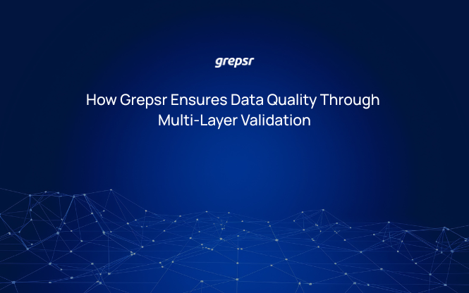 How Grepsr Ensures Data Quality Through Multi-Layer Validation