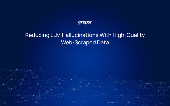 Reducing LLM Hallucinations With High-Quality Web-Scraped Data