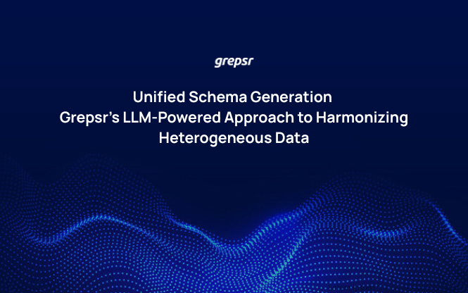 Unified Schema Generation: Grepsr’s LLM-Powered Approach to Harmonizing Heterogeneous Data