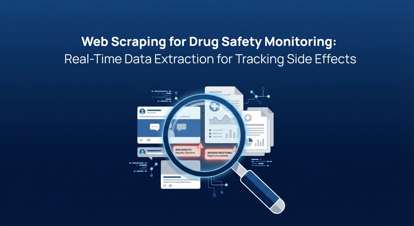Web Scraping for Drug Safety Monitoring