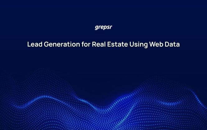 real estate lead generation data